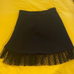 MAJE Skirt with lace details